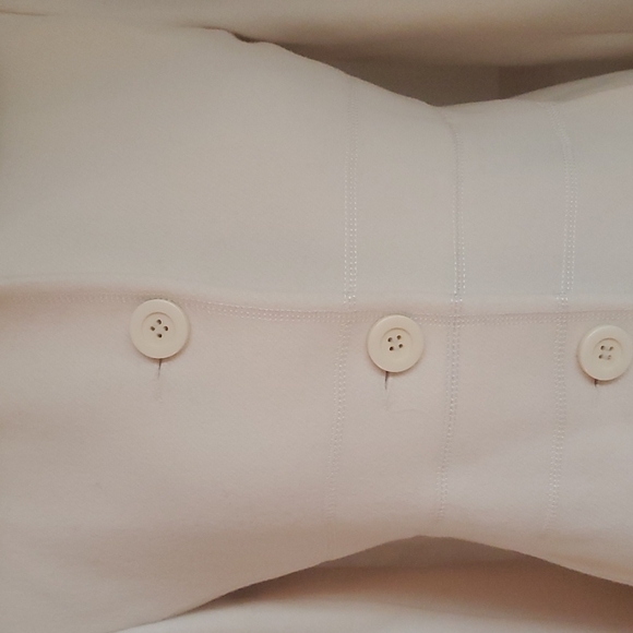 Vanilla Cream Lambswool & Fox Fur Coat - Picture 3 of 8